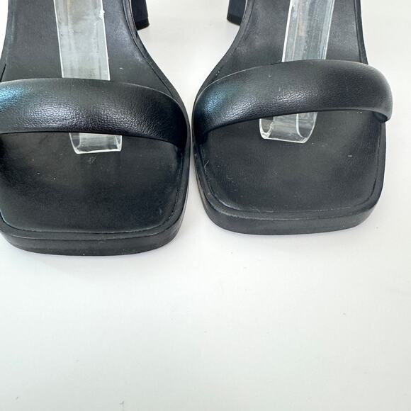 Dolce Vita Womens Strappy Heeled Sandals Size 6 Formal Party Neutral Black - Picture 6 of 9